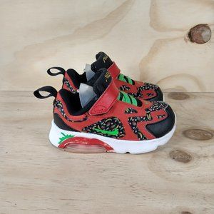 Nike - Air 200 - Sneakers - Black/Red - Kids Toddler Girl's - 8C - CU4698-600